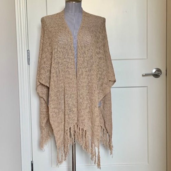 Coldwater Creek Accessories - Coldwater Creek Wrap - Tan